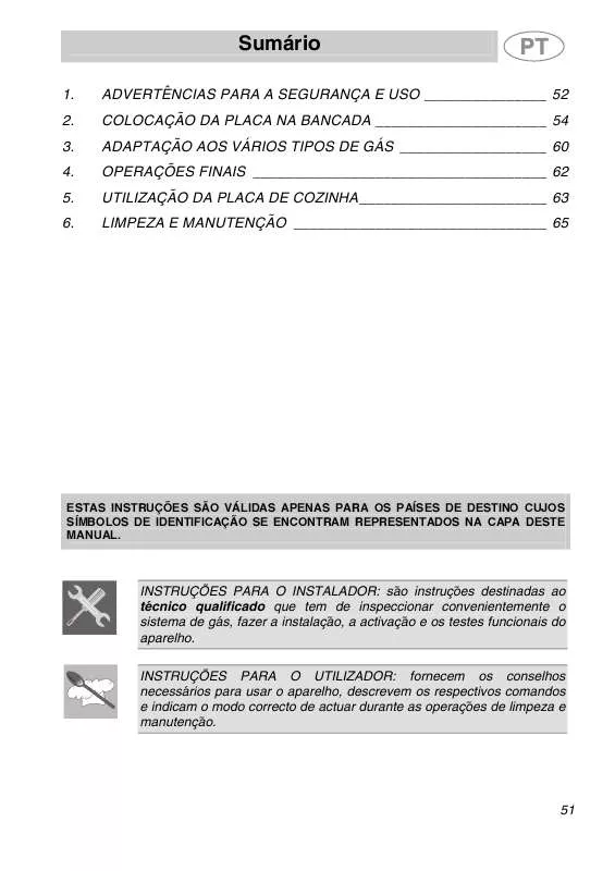 Mode d'emploi SMEG PGF75FSC3