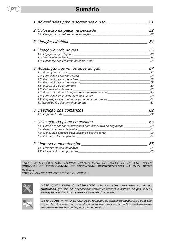 Mode d'emploi SMEG PTS605-3