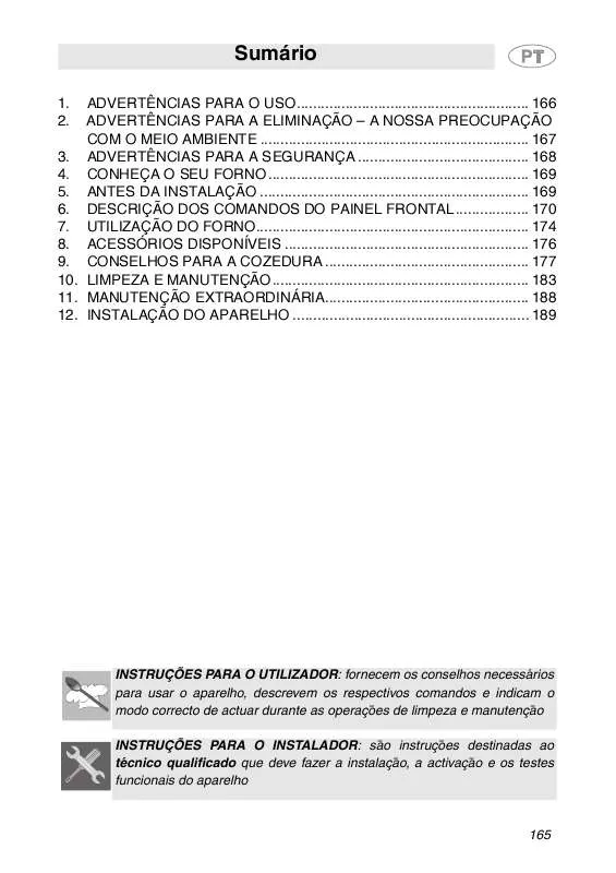 Mode d'emploi SMEG SC166-6