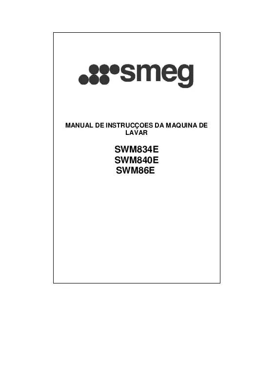 Mode d'emploi SMEG SWM86E