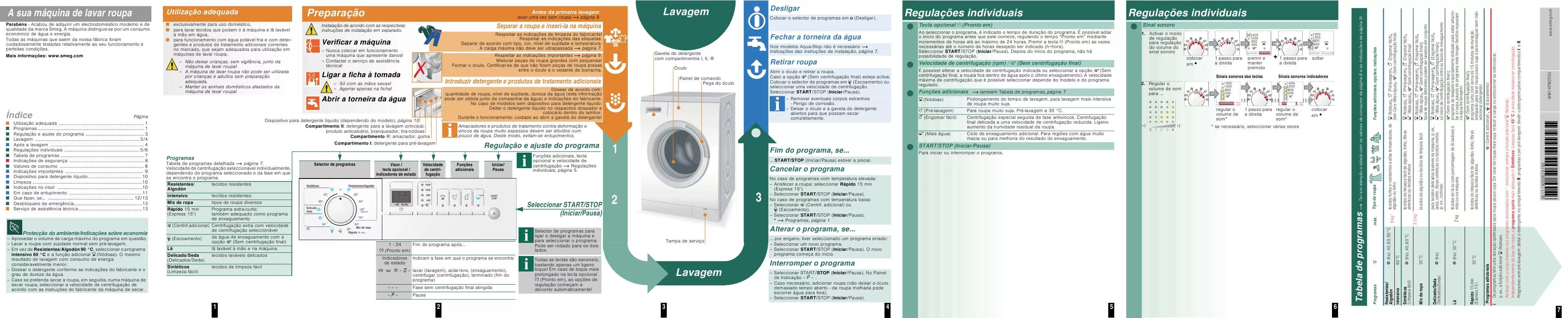 Mode d'emploi SMEG WML148