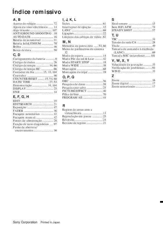 Mode d'emploi SONY CCD-TR825E