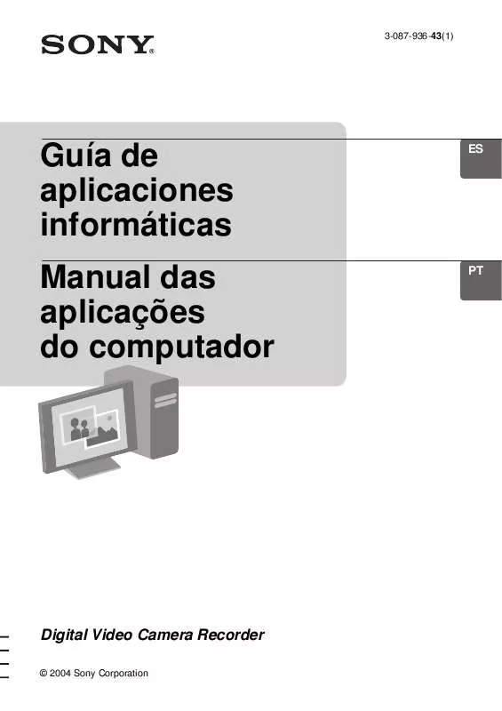 Mode d'emploi SONY DCR-HC20