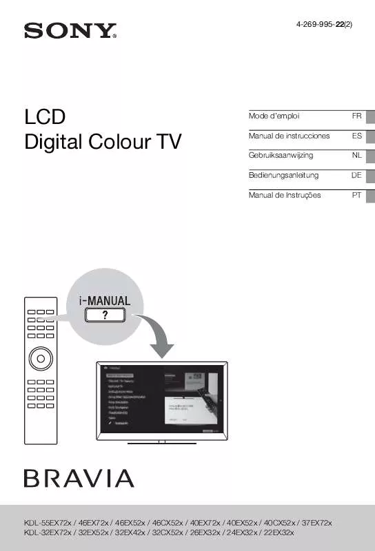 Mode d'emploi SONY KDL-24EX320