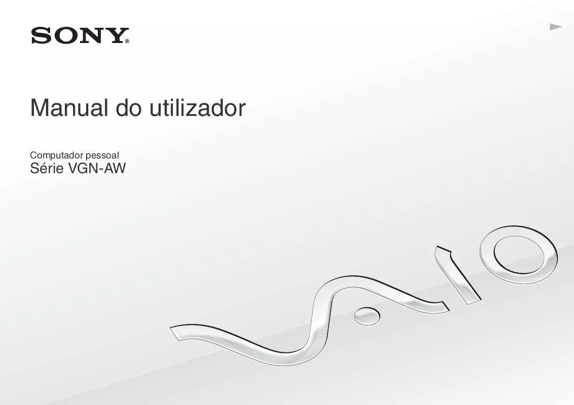 Mode d'emploi SONY VAIO VGN-AW41MF