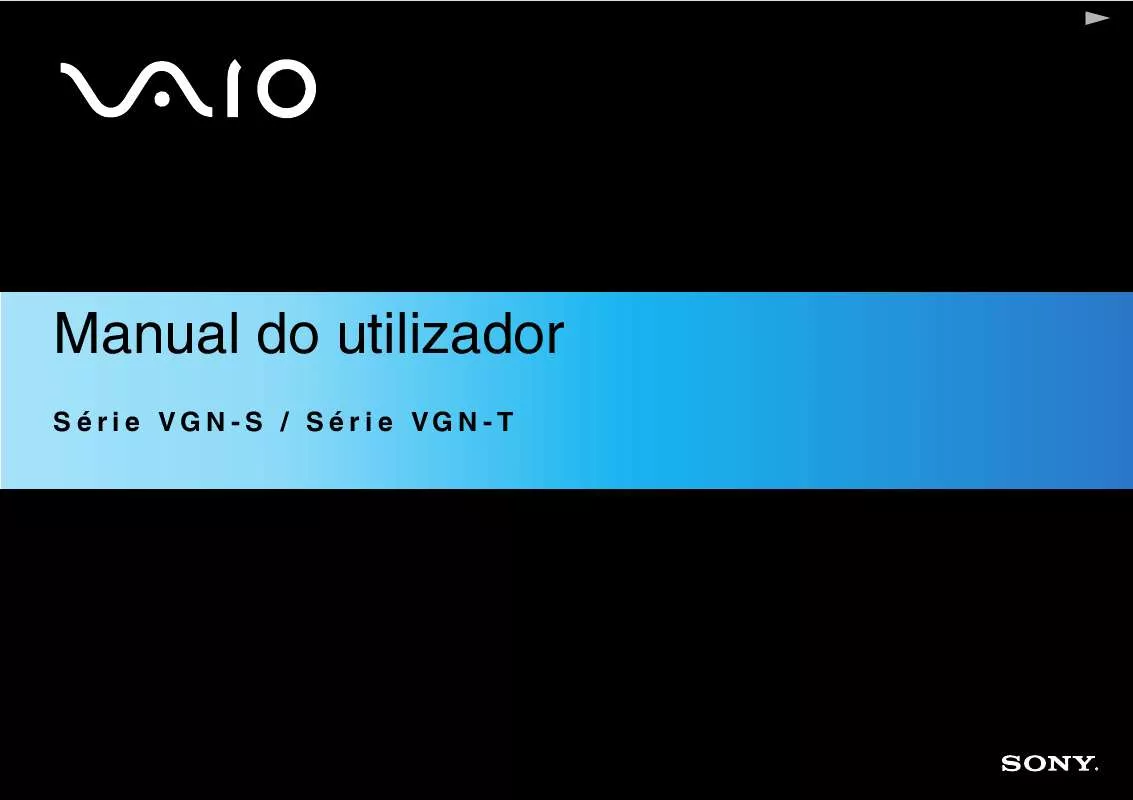 Mode d'emploi SONY VAIO VGN-T2XP/S