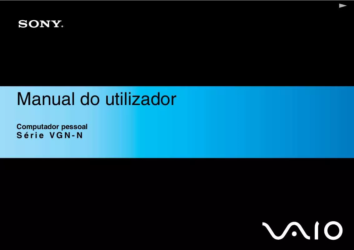 Mode d'emploi SONY VAIO VGN-N21E-W