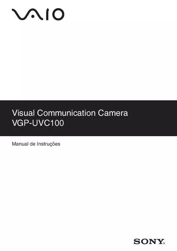 Mode d'emploi SONY VGP-UVC100