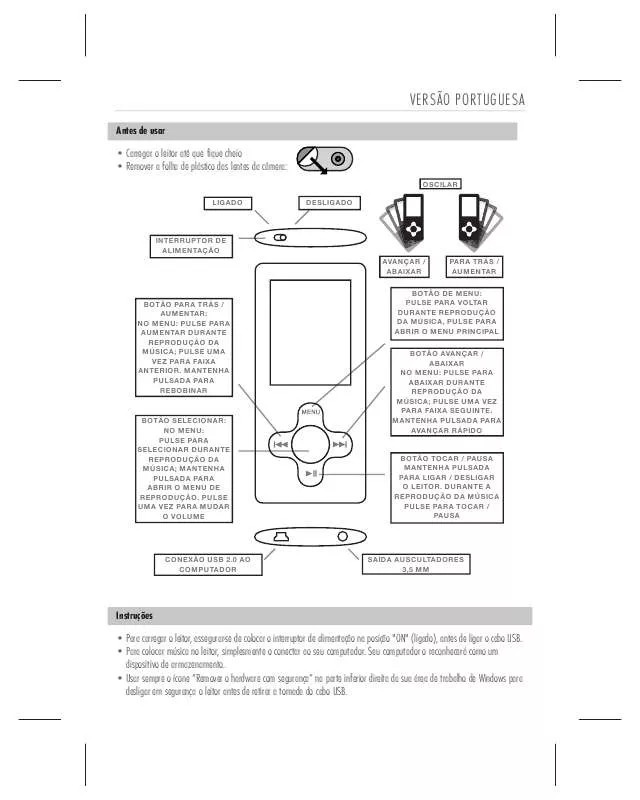 Mode d'emploi SWEEX MP527