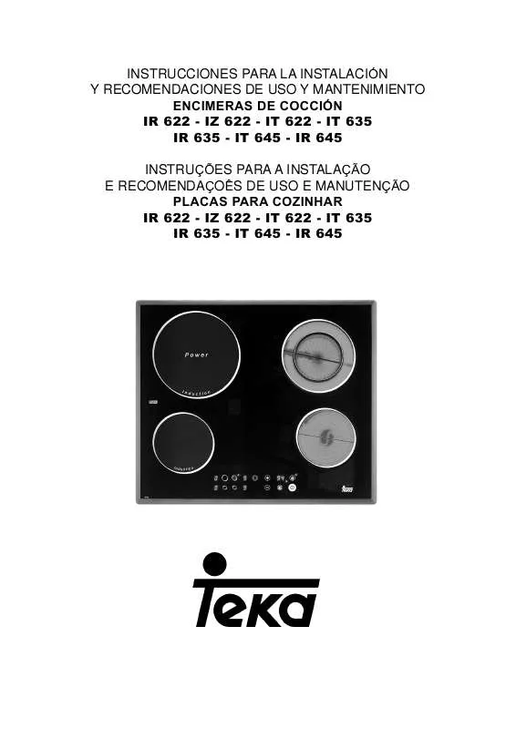 Mode d'emploi TEKA IR 622