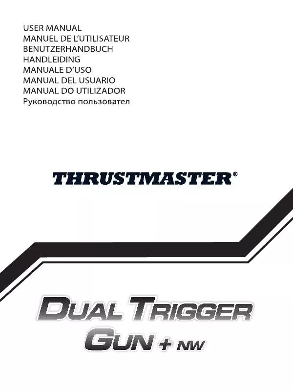 Mode d'emploi THRUSTMASTER DUAL TRIGGER GUN NW