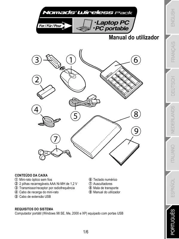 Mode d'emploi THRUSTMASTER NOMAD PACK WIRELESS