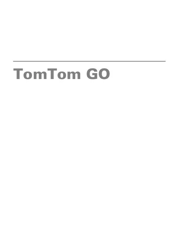 Mode d'emploi TOMTOM GO 510