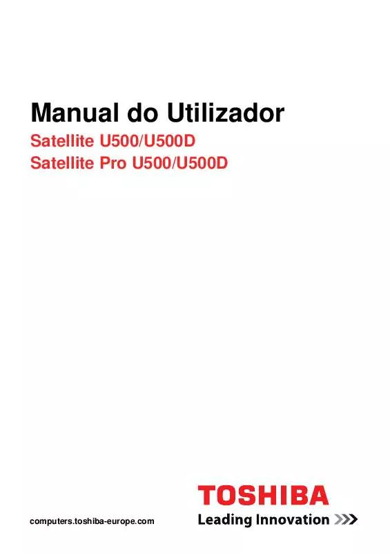 Mode d'emploi TOSHIBA SATELLITE U500-17D