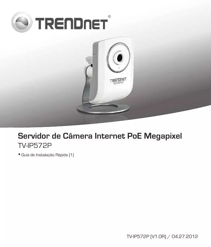 Mode d'emploi TRENDNET TV-IP572P