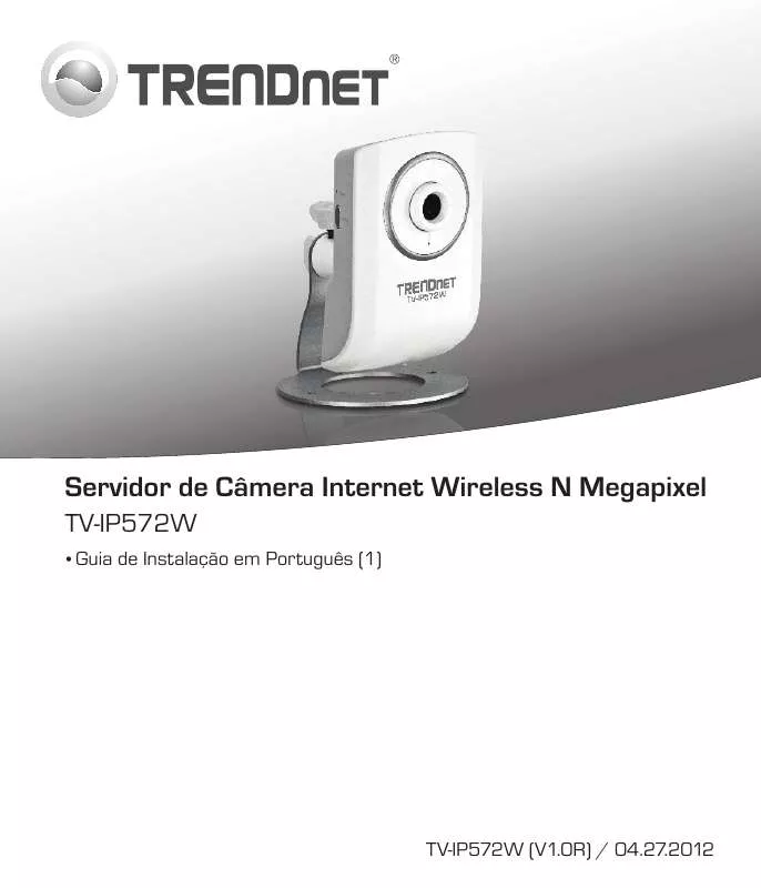 Mode d'emploi TRENDNET TV-IP572W