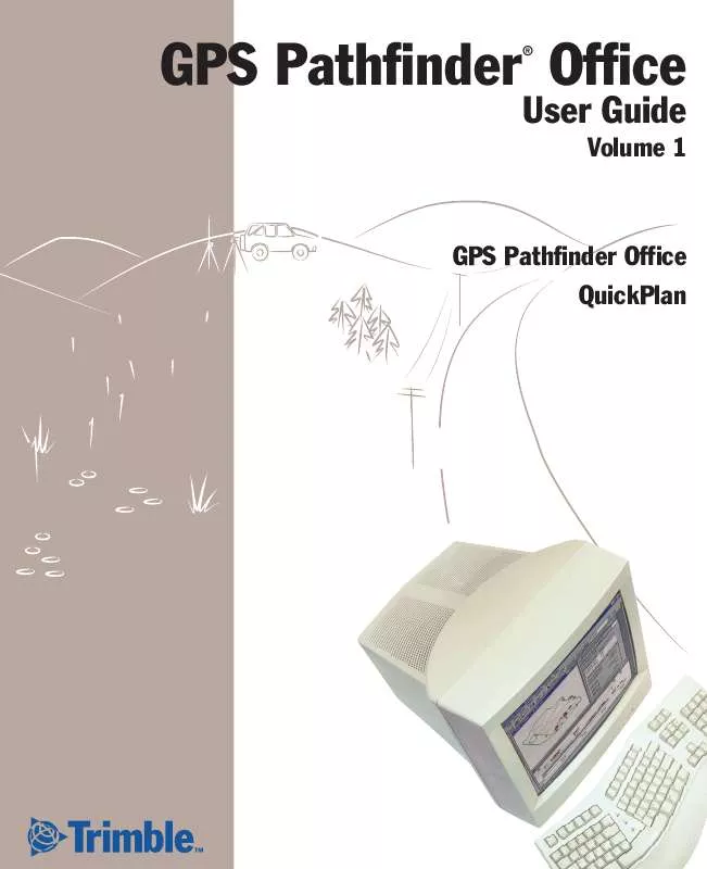 Mode d'emploi TRIMBLE GPS PATHFINDER OFFICE 2.80