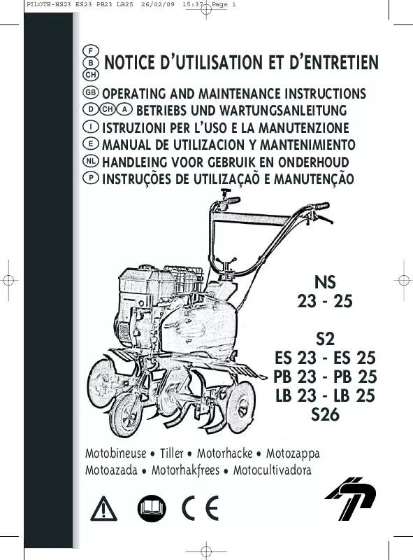 Mode d'emploi VERCIEL LB 25