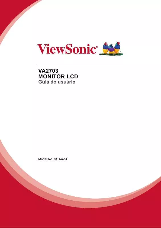 Mode d'emploi VIEWSONIC VA2703