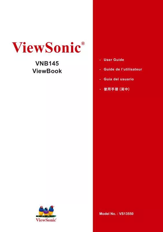 Mode d'emploi VIEWSONIC VNB145