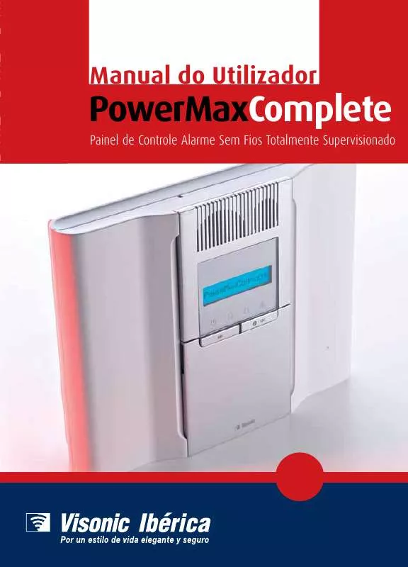 Mode d'emploi VISONIC POWERMAX COMPLETE