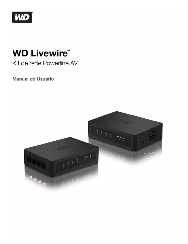 Mode d'emploi WESTERN DIGITAL LIVEWIRE