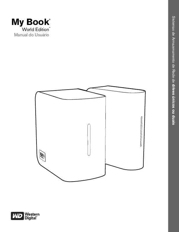 Mode d'emploi WESTERN DIGITAL MY BOOK WORLD EDITION II