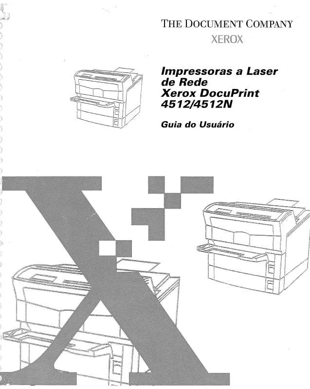 Mode d'emploi XEROX 4512