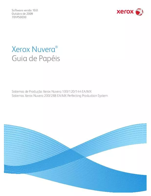 Mode d'emploi XEROX NUVERA 288