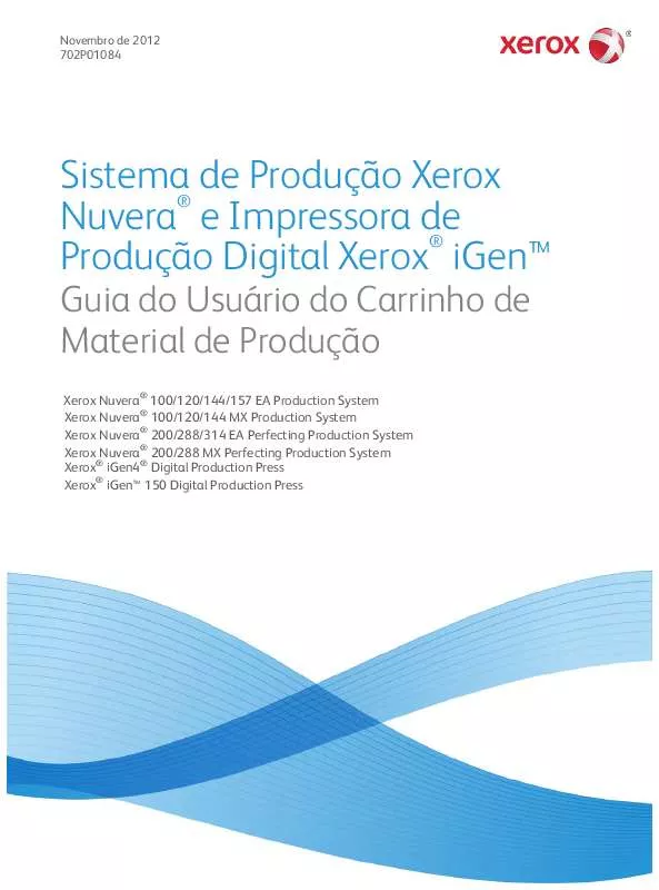 Mode d'emploi XEROX NUVERA EA PRODUCTION