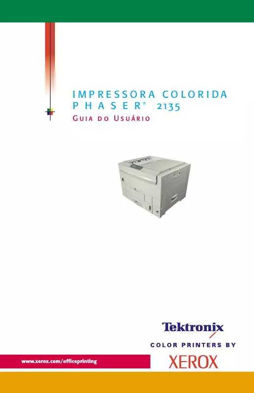 Mode d'emploi XEROX PHASER 2135