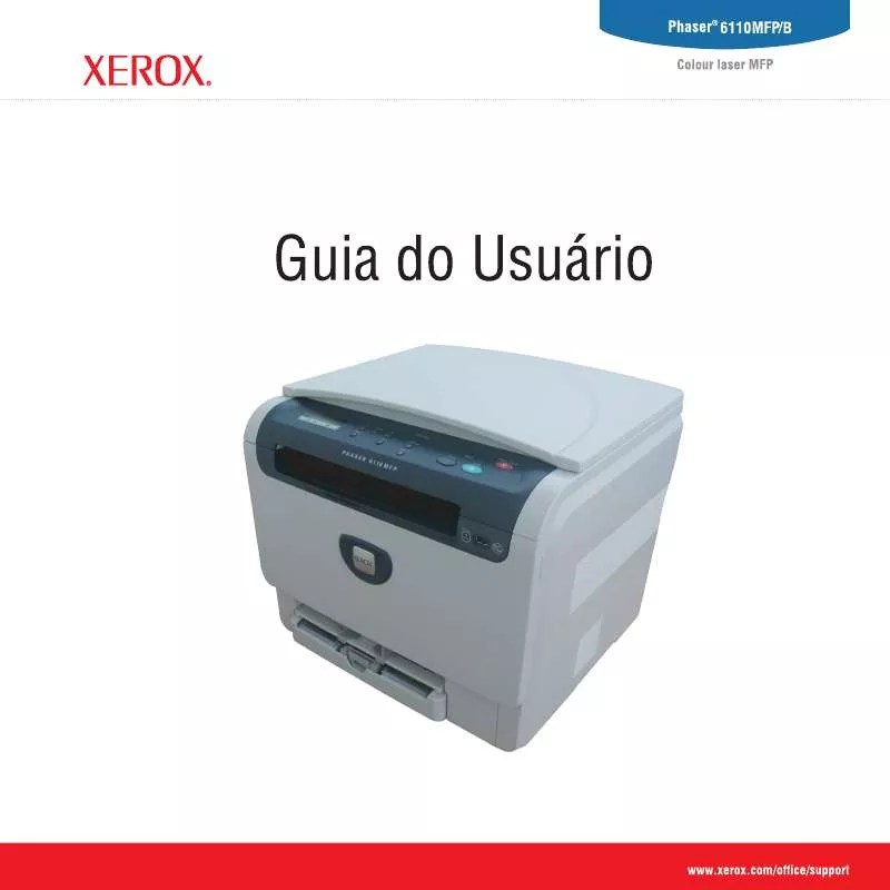 Mode d'emploi XEROX PHASER 6110MFP