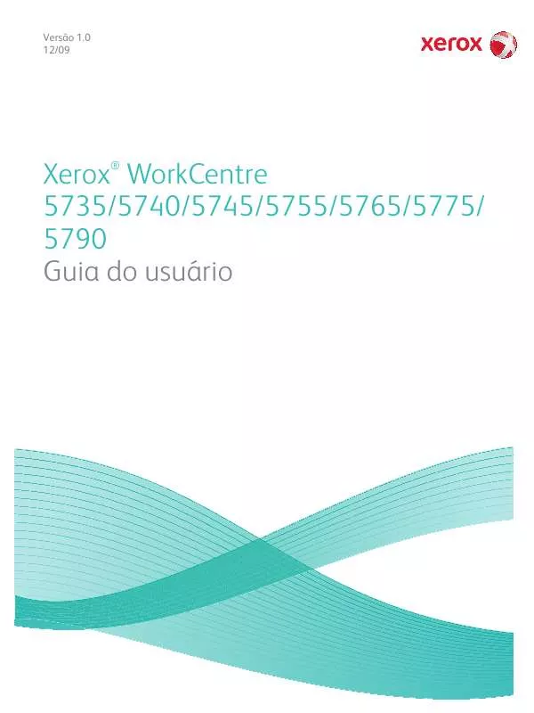 Mode d'emploi XEROX WORKCENTRE 5775