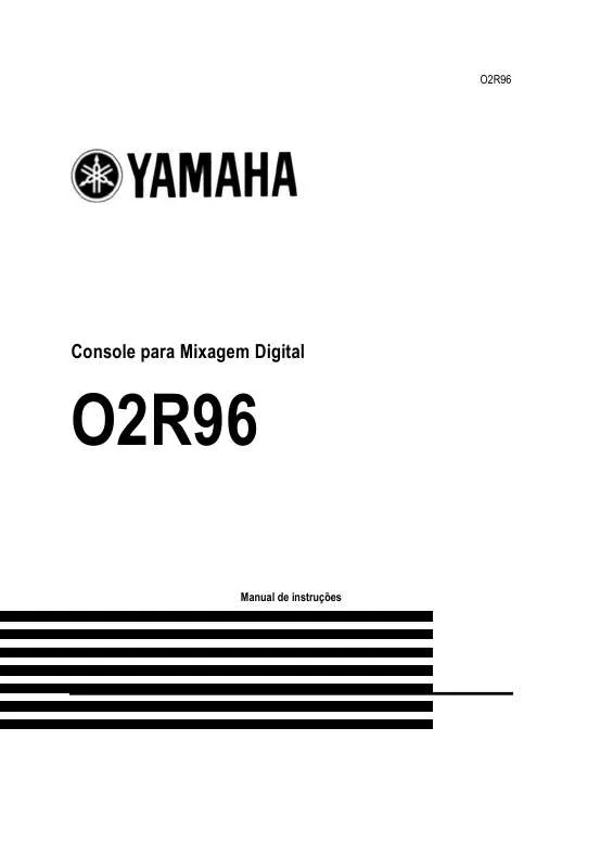 Mode d'emploi YAMAHA 02R96