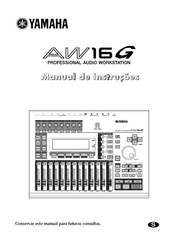 Mode d'emploi YAMAHA AW16G