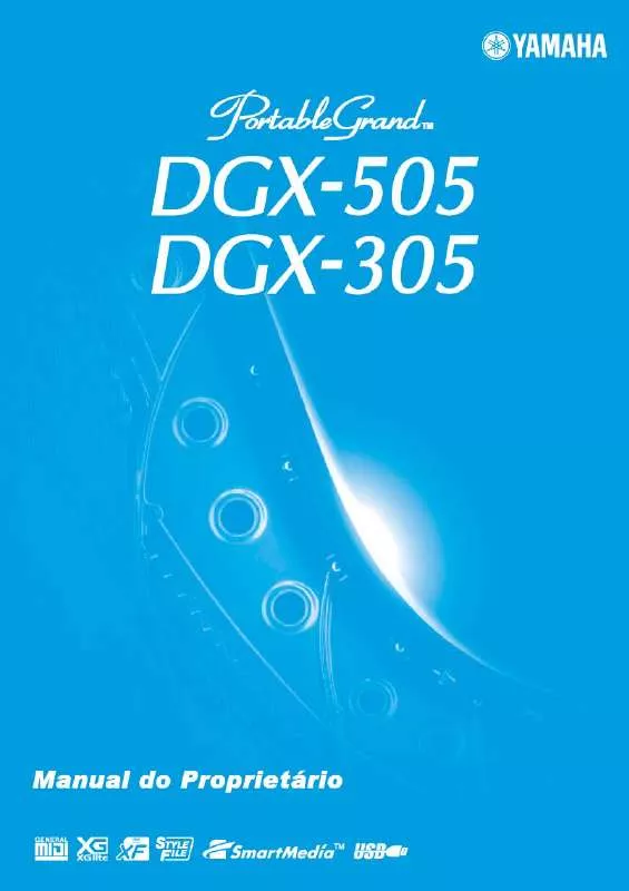 Mode d'emploi YAMAHA DGX-505-DGX-305