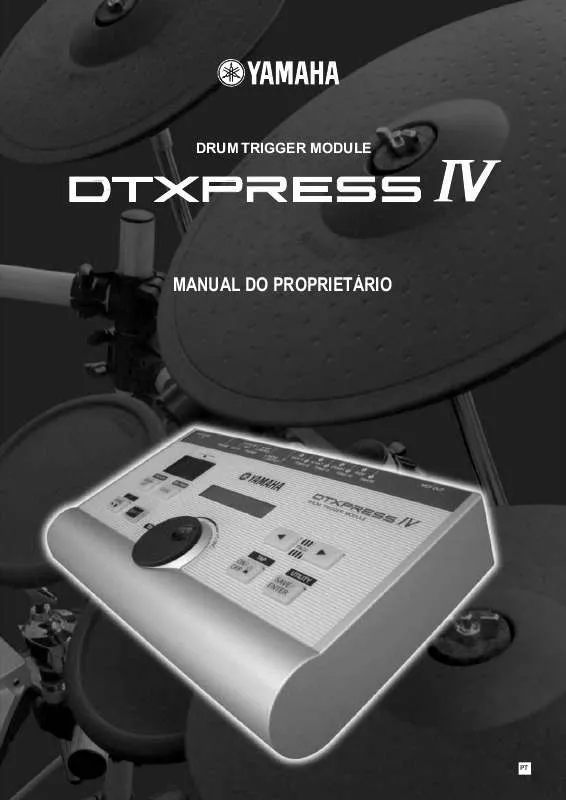 Mode d'emploi YAMAHA DTXPRESS IV