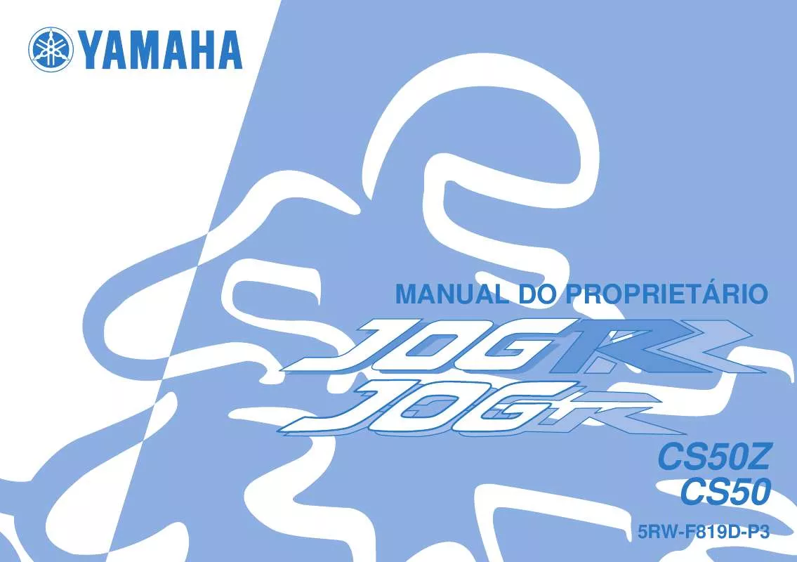 Mode d'emploi YAMAHA JOG50R-2006