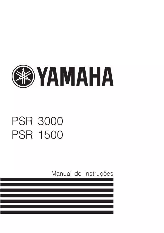 Mode d'emploi YAMAHA PSR-3000-PSR-1500