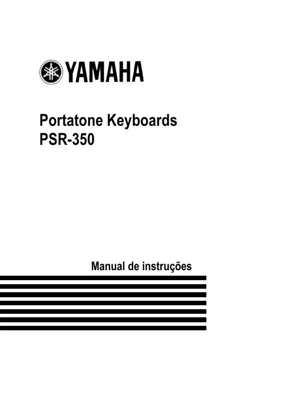 Mode d'emploi YAMAHA PSR-350