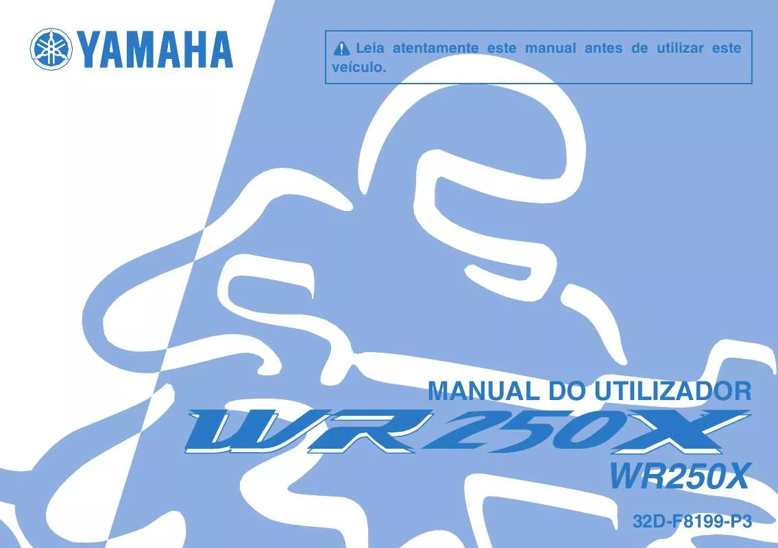 Mode d'emploi YAMAHA WR250X