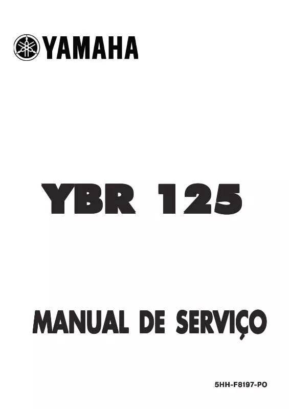 Mode d'emploi YAMAHA YBR 125