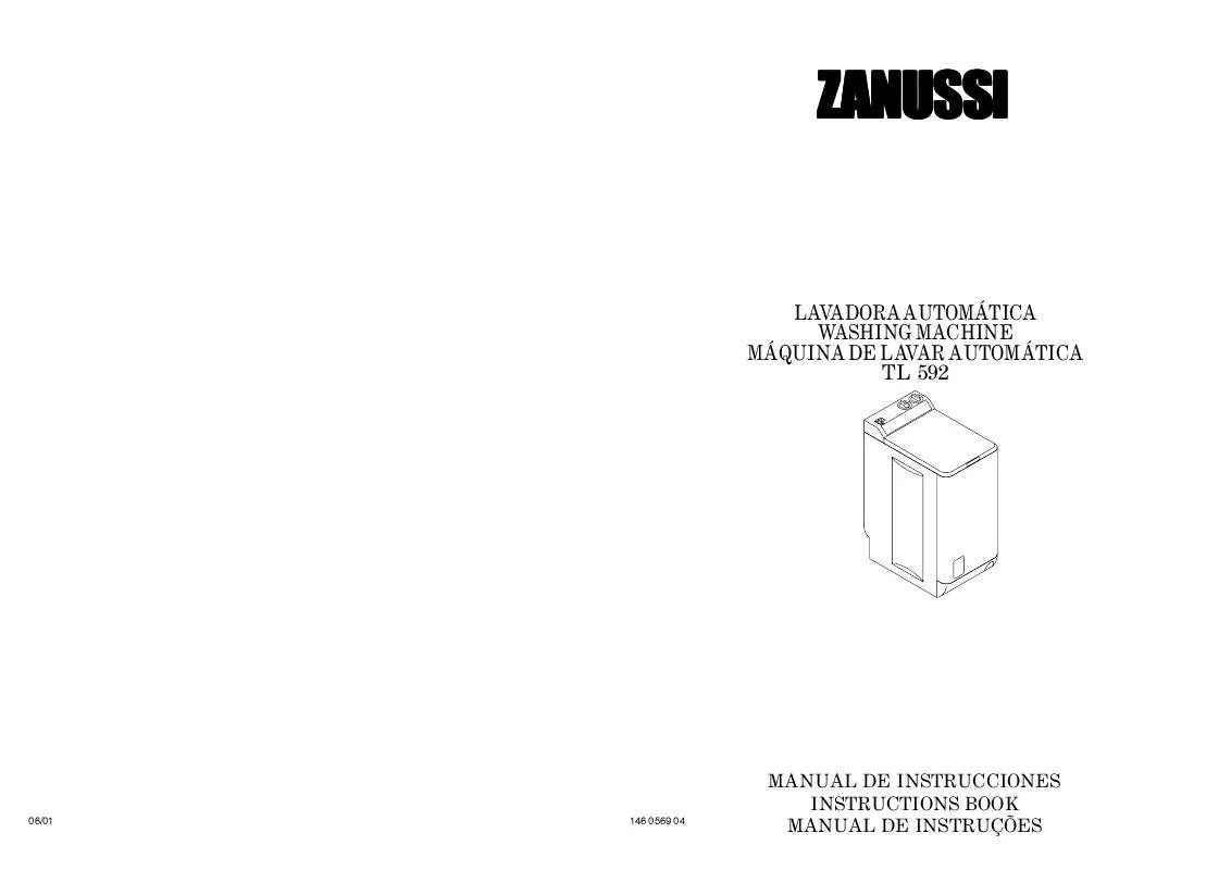 Mode d'emploi ZANUSSI TL592