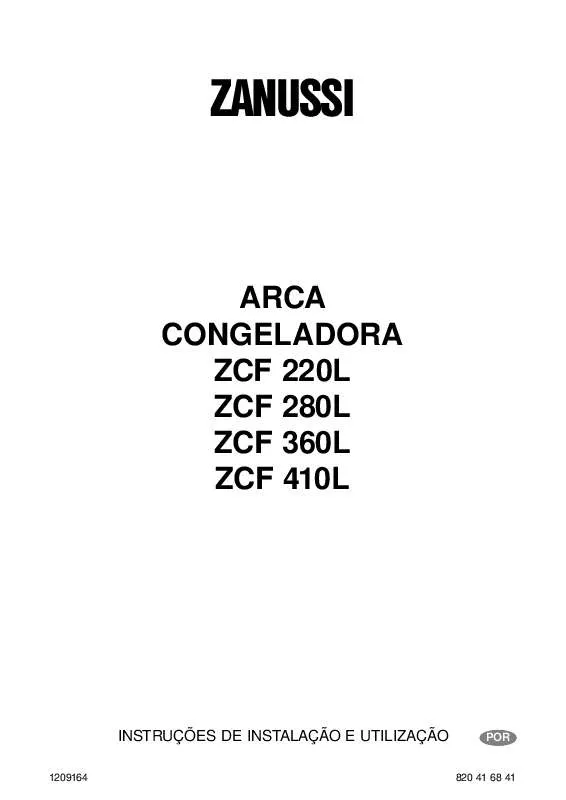 Mode d'emploi ZANUSSI ZCF280L