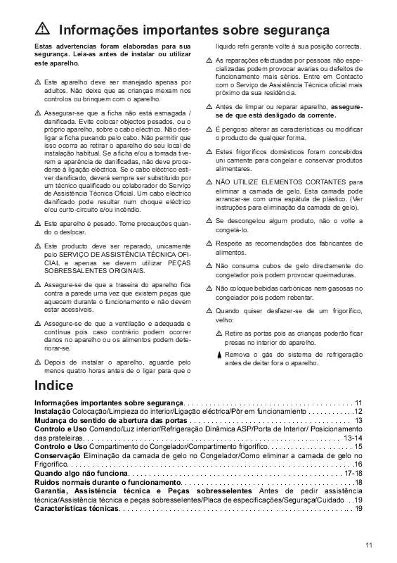 Mode d'emploi ZANUSSI ZD29/9D4