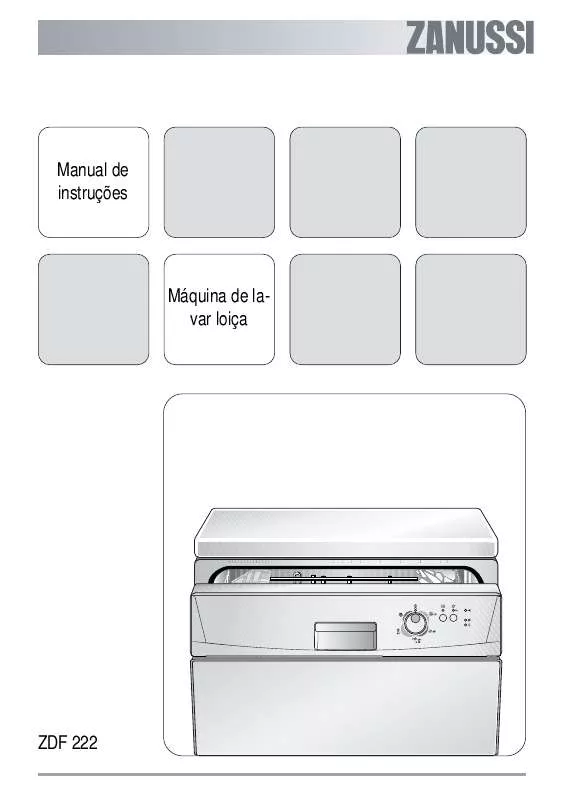 Mode d'emploi ZANUSSI ZDF222S