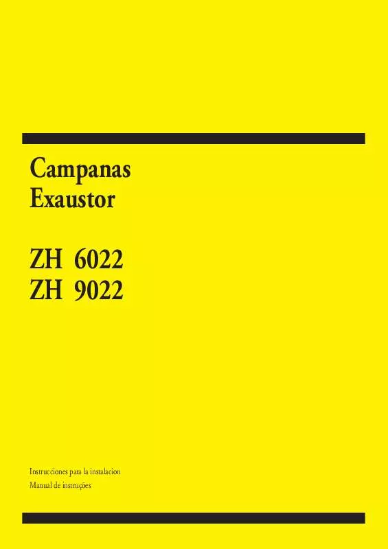 Mode d'emploi ZANUSSI ZH6022W