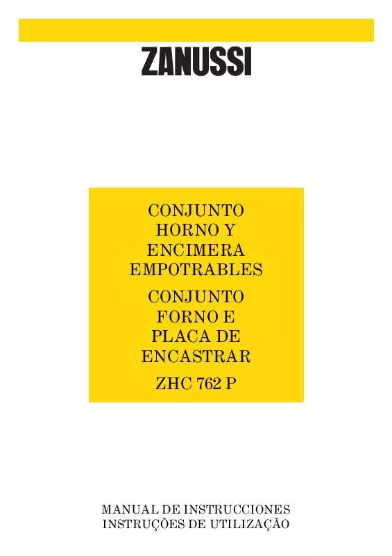 Mode d'emploi ZANUSSI ZHC 762PC