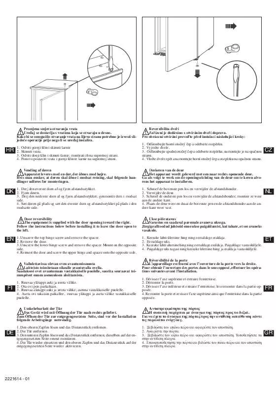 Mode d'emploi ZANUSSI ZI9155