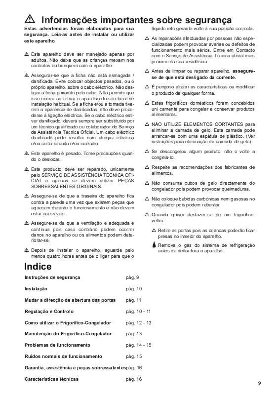 Mode d'emploi ZANUSSI ZK35/11F4